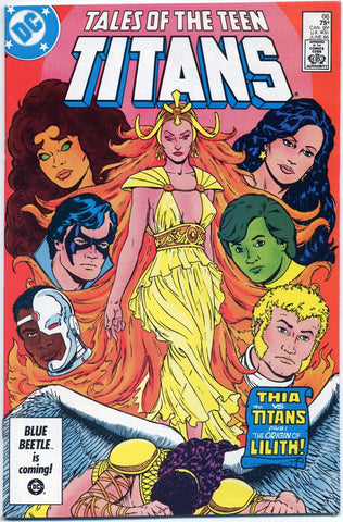Tales of the Teen Titans #66 - DC Comics - 1986