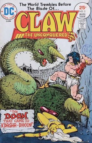 Claw the Unconquered #2 - DC Comics - 1975