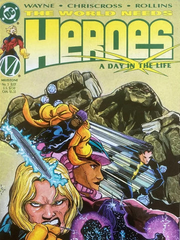 Heroes #3 - DC Comics / Milestone - 1996 - "Day In The Life"