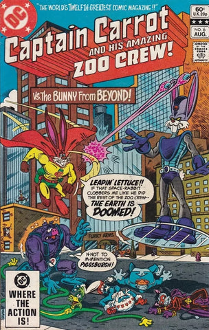 Captain Carrot & His Amazing Zoo Crew #6 - DC Comics - 1982