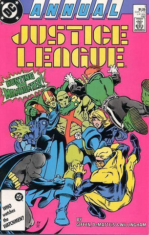 Justice League America Annual #1 - DC Comics - 1987