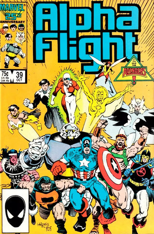 Alpha Flight #39 - Marvel Comics - 1986