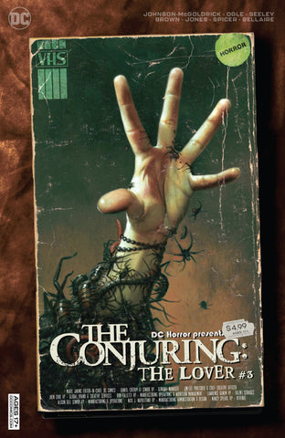 The Conjuring: The Lover #3 - DC Comics - 2021 - VHS Cover