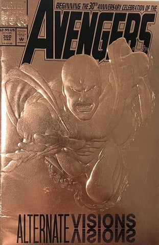 The Avengers #360 - Marvel Comics - 1993 - Metallic Cover