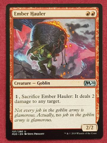 "Ember Hauler" x4 - Magic The Gathering Card - M20 - 4-Card Playset