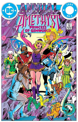 Amethyst Princess of Gemworld Annual #1 - DC Comics - 1984