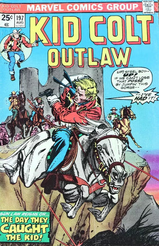 Kid Colt Outlaw #197 - Marvel Comics - 1975