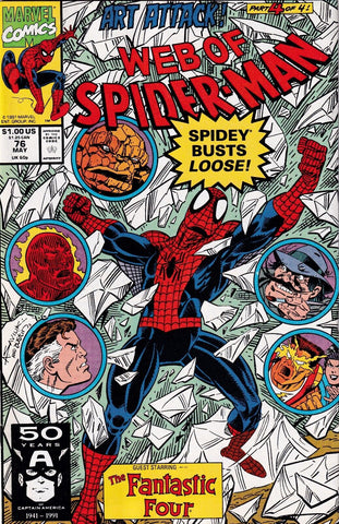 Web of Spider-Man #76 - Marvel Comics - 1991