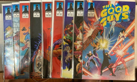 The Good Guys #1 - #9 (LOT of 9x Comics) - Defiant Comics - 1993