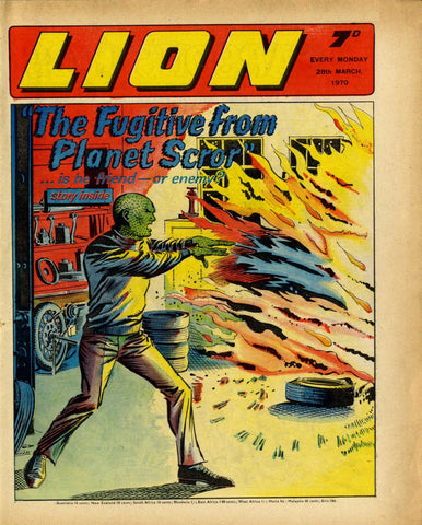 Lion Comic - British Comic - 28/3/70