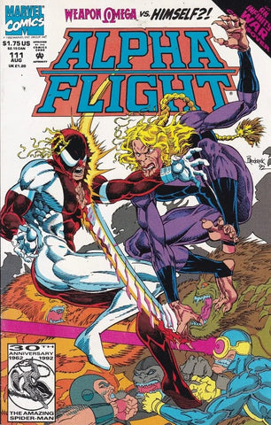 Alpha Flight #111 - Marvel Comics - 1991