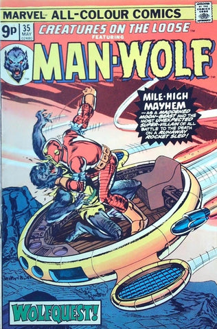 Creatures on the Loose #35 - Marvel Comics - 1975