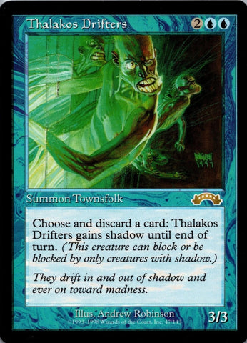 "Thalakos Drifters" - Magic The Gathering - Exodus