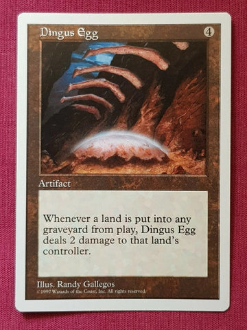 "Dingus Egg" - Magic The Gathering - 5th Edition