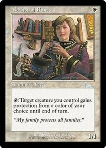 "Mother Of Runes" - Magic The Gathering Card - Urza's Legacy
