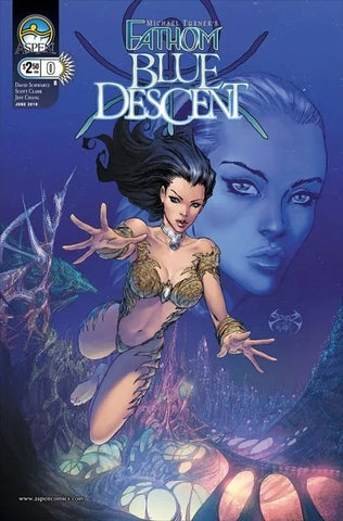 Fathom: Blue Descent #0 - Aspen Comics - 2010 - Benitez Cover B