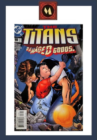 The Titans #18 - DC Comics - 2000 - Signed By Artist with CoA