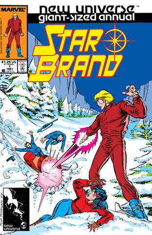 Star Brand Annual #1 - Marvel Comics - 1987