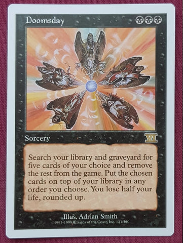 "Doomsday" - Magic The Gathering Card - 6th Edition