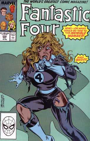 Fantastic Four #332 - Marvel Comics - 1988