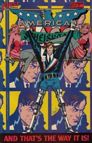 American Flagg! #10 - First Comics - 1989