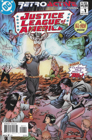 Justice League of America #1 (One-Shot) - DC  - 2011 - RetroActive 1980s