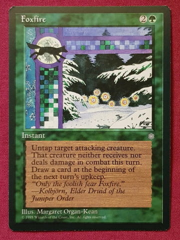 "Foxfire" - Magic The Gathering Card - Ice Age