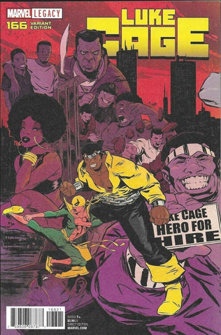Luke Cage #166 - Marvel Comics - 2017 - 1:15 Connecting Variant