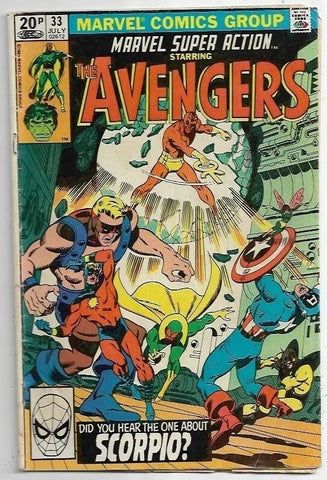 Marvel Super Action #33 - ,Marvel Comics - 1981