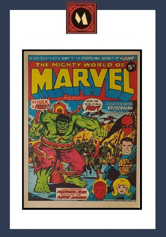 Mighty World of Marvel #16 - Marvel Comics / British - 1973