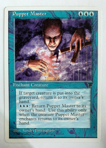 "Puppet Master" - Magic The Gathering - Chronicles