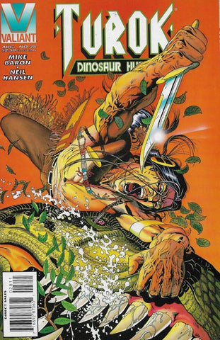 Turok Dinosaur Hunter #28 - Valiant - 1995
