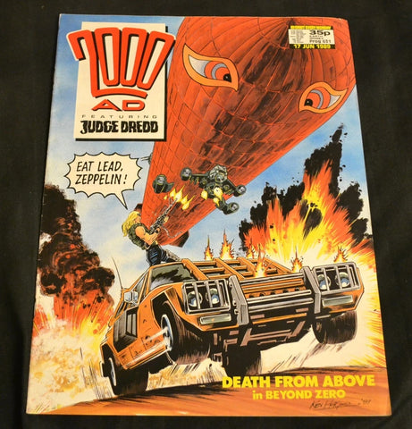 2000AD ft. Judge Dredd #631 632 663 664 (4x Comics) - 1989