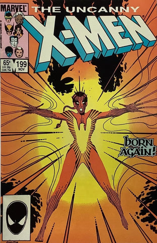 Uncanny X-Men #199 - Marvel Comics - 1985 - Rachel Summers becomes Phoenix