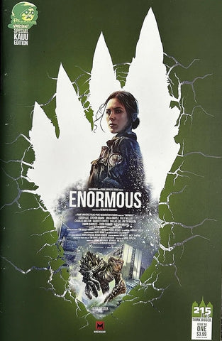 Enormous #1 - 215 Ink - 2014 - 2nd Print Phantom Variant Special Kaiju