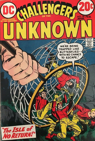 Challengers of the Unknown #78 - DC Comics - 1973