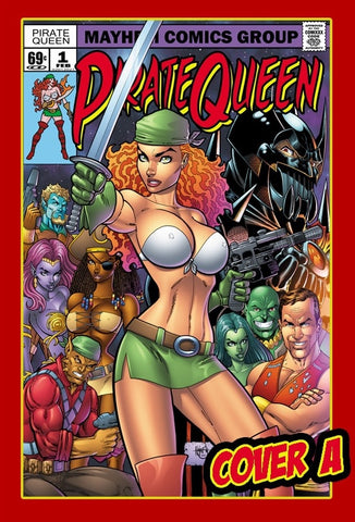 Pirate Queen #1 - Mayhem Comics - 2021 - Cover A