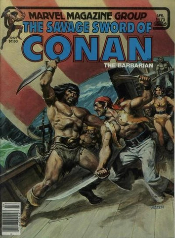 Savage Sword Of Conan #75 - Curtis - 1974