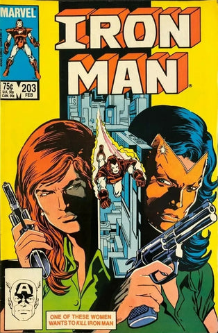 Iron Man #203 - Marvel Comics - 1986