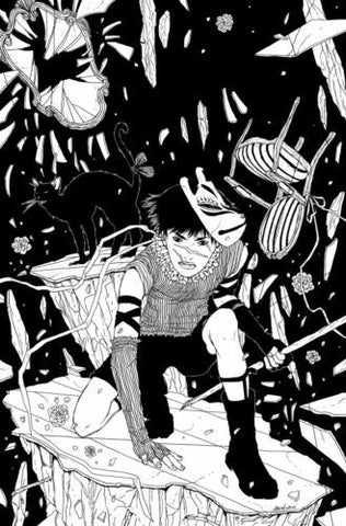 Porcelain #1 - Ablaze - 2012 - Llovet Virgin B/W Variant