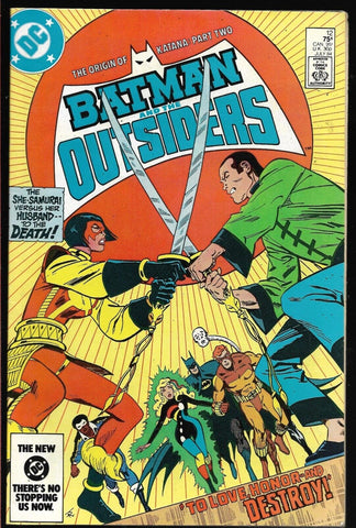 Batman and the Outsiders #12 - DC Comics - 1984