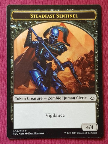 "Steadfast Sentinel" - Magic The Gathering Card - Hour Of Devastation