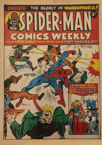 Spider-Man Comics Weekly #21 - Marvel/British Comic - 1973