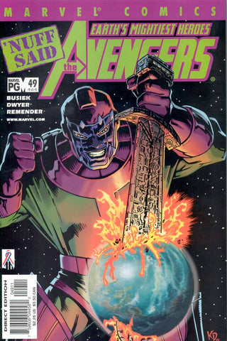 Avengers #49 (LGY #464) - Marvel Comics - 2002