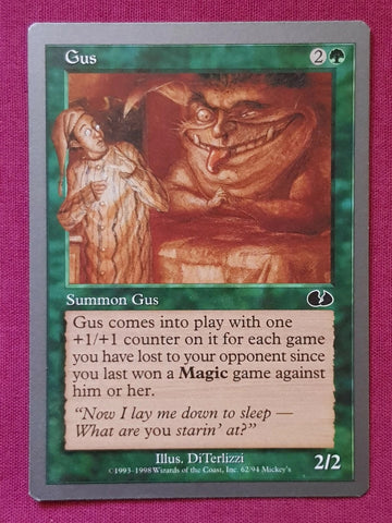 "Gus" - Magic The Gathering Card - Unglued