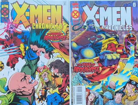 X-Men Chronicles #1 & #2 - Marvel Comics - 1995