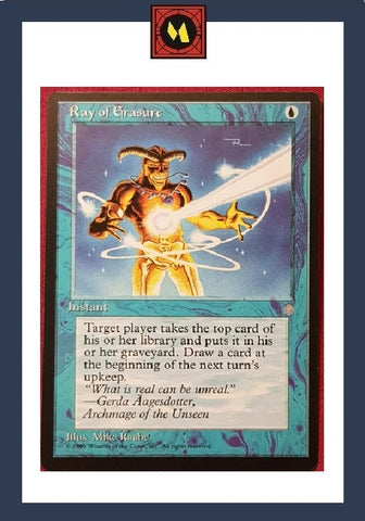 "Ray of Erasure" x4 - Magic The Gathering - Ice Age - 4-Card Playset