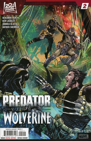 Predator Vs Wolverine #2 - Marvel Comics - 2023