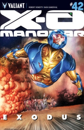 X-O Manowar #42 - #46 (6x Comics RUN) - Valiant Comics - 2016/2016