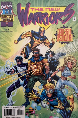 The New Warriors #1 - Marvel Comics - 1999